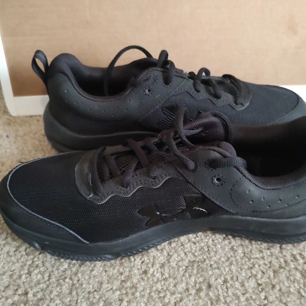Under Armour Charged Assert 9 Women's Running Shoes Black‎ Athletic Sneakers